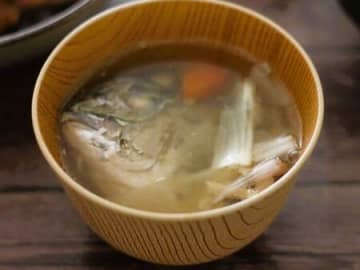 秋の天然魚クエスト第2弾！③「平鯛のあら汁」