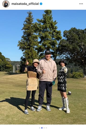 里田まい、雰囲気ガラリの近影に「若返ってない？」の声　夫＆人気アイドルとの3Sも公開「最近の写真です」