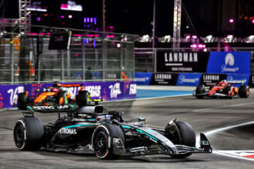 【F1ラスベガスGP決勝の要点】前戦を凌ぐ強烈な走り。ペナルティを乗り越え5位掴んだアントネッリ