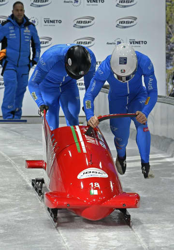 五輪テストに「下町ボブスレー」　伊男子2人乗り「技術信じる」