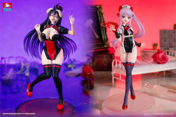 「オーバーロード」アルベド＆シャルティアが刺激的なナース姿でプライズフィギュア化！アミューズメント施設にて展開中