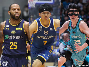 【B1中断前の個人スタッツ】23歳PGがアシスト1位…昨季MVPや日本人ガードが追う