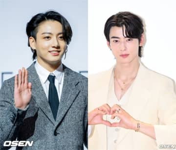 ASTRO チャウヌ＆BTS ジョングクが一緒にダンス！微笑ましいチャレンジ動画を公開