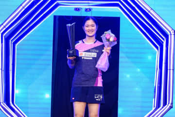 「キハラが素晴らしいパフォーマンス」木原美悠の今季初優勝に大会公式が賛辞　存在感発揮の21歳を称賛「2026年の飛躍が期待」【WTTマスカット】