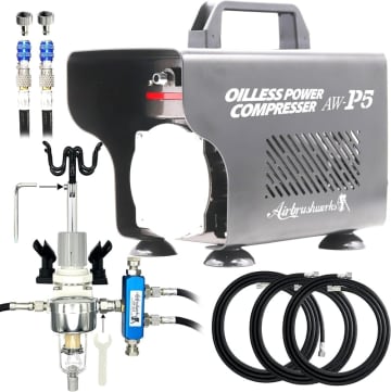 【Amazonブラックフライデー】本格プロ仕様のエアブラシシステムがお買い得【2025.11】ガンダムマーカー対応エアブラシなどもセールに