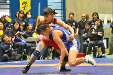 ＜レスリング＞【写真集】2025年東日本大学女子リーグ戦STIカップ／決勝（育英大－日体大）
