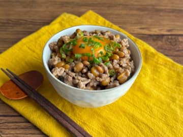 マンネリ解消！レンジで簡単「納豆そぼろごはん」