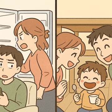 妻「勝手に食べた？」→夫「本当に知らないよ」冷蔵庫のプリンで口論。意外な犯人に夫婦も唖然【短編小説】