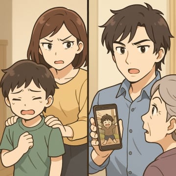 義母「あなたの連れ子、本当に問題児ね…」→夫「母さん…うちって」意外な事実に状況が一変【短編小説】