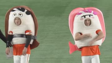 選手が寿司レース　マグロ大城卓三は惜しくも敗退　優勝はアナゴとエビ【巨人ファンフェス】