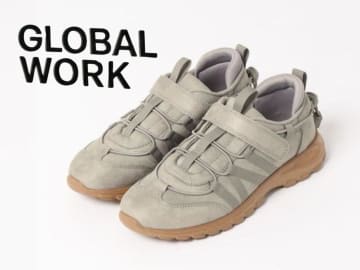 毎日履きたい♡【グローバルワーク】オンオフ頼れる「機能性シューズ」