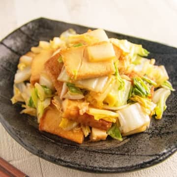 【白菜と厚揚げがあれば優勝】「一口食べて納得」「これ1品で満足度がすごい」寒い日に食べたい簡単10分レシピ