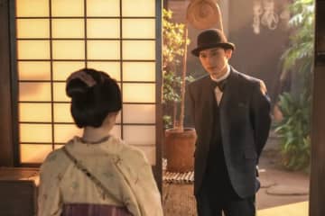 明日の『ばけばけ』“錦織”吉沢亮、積極的な“リヨ”北香那の恋心に気付く