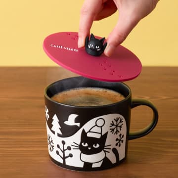 【カフェ・ベローチェ福袋】「冬のトートバッグ」に大注目！黒ねこが主役の豪華5点セットの内容をチェックしたよ♪