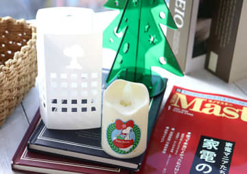 モノマスター1月号は豪華付録で争奪戦不可避！スヌーピーのキャンドルライト＆光るブランケット