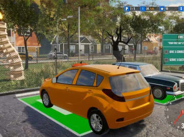 車泥棒はバットで追い払え！鍵をもらってお客の車を運転!? そこまでする？駐車場経営シムで“手厚さ”を体験