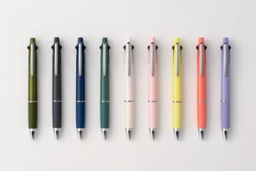 三菱鉛筆「ジェットストリーム 多機能ペン 4&1」にカラフルな新軸色が登場