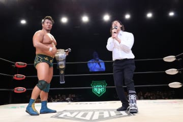 【ノア】Yoshiki Inamuraが清宮海斗を下しGHCヘビー初防衛！元日武道館にOZAWAが挑戦表明 「ピッタリ治ることが決定しました！」