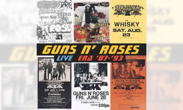 メンバーが語るガンズ・アンド・ローゼズ唯一のライヴ盤の経緯とその内容