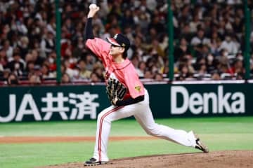 鷹ファンフェス、川瀬晃が驚異の143キロ　140キロ超え連発…豪速球に場内どよめき