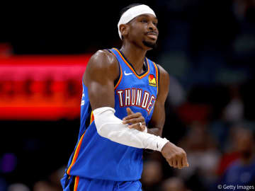 SGAが伝説・チェンバレンに迫る…レギュラーシーズン90試合連続20得点達成、NBA新記録まであと「3」試合