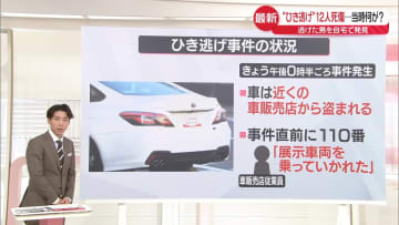 逃げた男を自宅で発見、事情聞く　東京・足立区ひき逃げ事故　状況は？