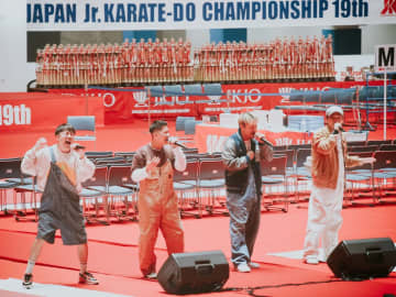 THE FRANK VOX、空手道選手権大会で「闘う君への応援歌」熱唱＋MVに音声コメンタリー追加