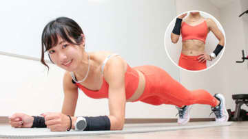 プランク4分。8種目で全身を鍛えるメニュー（週1～2回）