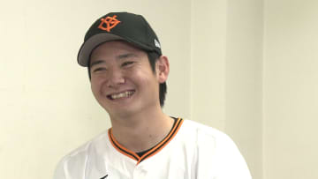 【巨人】ドラ1・竹丸は“ポーカーフェース”が持ち味も真顔披露し照れ笑い　阪神ファンの父に「内心どう思っているか...」と苦笑い