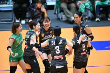 SVリーグ女子　大阪MVが連勝　Astemoが連敗をストップ