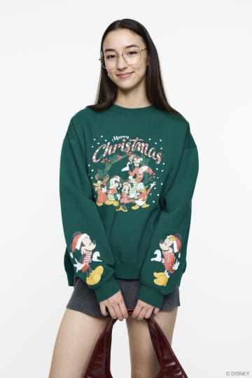 【MUS×ディズニー】ラブラブなミッキー&amp;ミニーが可愛すぎ♪ Xmasの新作アパレルが良デザイン多数