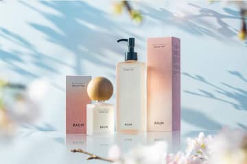 バウム「サクラツリーの香り」26年春コスメ、“桜の木”着想のウッディフローラル香水＆ハンドウォッシュ