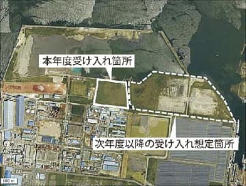 静岡市／清水区貝島地区で建設発生土受け入れ開始／標高６メートル以上へかさ上げ