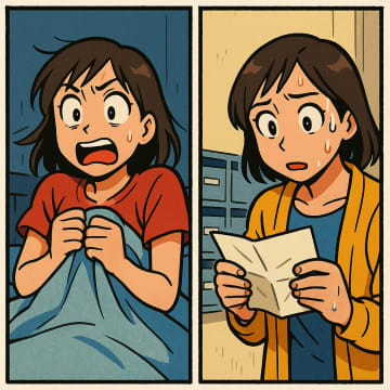 「会話聞こえてるぞ！」深夜、壁ドンする隣人。翌日ポストに入ってた、ある紙切れで事態が一転【短編小説】