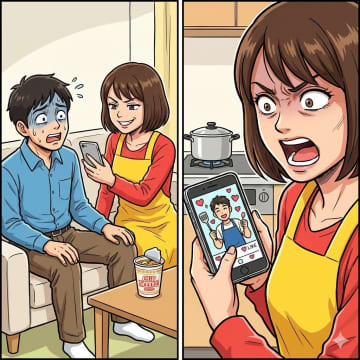 「家事は女の仕事」と言い張る夫。偶然見つけてしまった、夫のSNSに書かれた本音とは【短編小説】