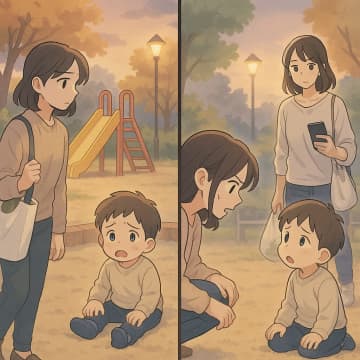 母親「ちょっとくらい平気よ」公園で放置される幼児。心配して声をかけたら、母親が思わぬ一言を【短編小説】