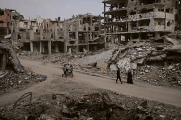 米主導「ガザ人道財団」活動終了　半年間、拠点で住民の死傷者続出