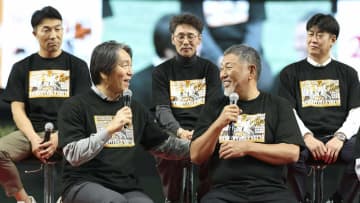 【巨人2002年OB会】清原和博の登場に歓喜　松井秀喜も「久しぶりですね」と笑顔