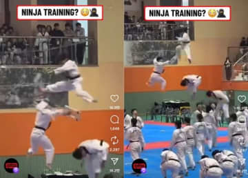 テコンドーを「NINJA TRAINING」と表現した海外大手メディア…韓国から批判殺到「日本的イメージで消費した」