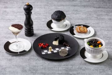 東京プリンスホテル、「トーキョーモノクロテラス」開催　12月2日から2026年3月6日まで