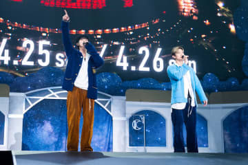 東方神起、3度目の日産スタジアム公演『RED OCEAN』開催　海外アーティスト史上最多を更新