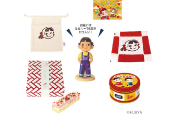 西洋菓子舗 不二家「ミニレトロペコちゃん人形」が入った「2026年新春福袋」を発売