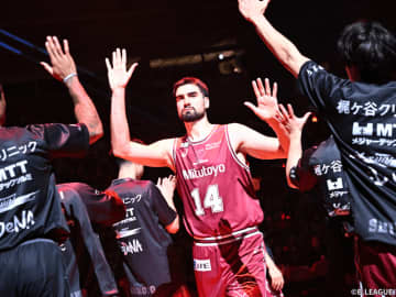 川崎のリスティッチがセルビア代表候補に選出…今季からB1参戦し14.1得点のビッグマン