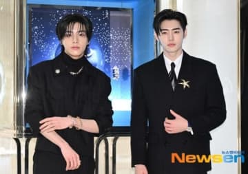 【PHOTO】ENHYPEN ジェイク＆ソンフン＆イ・ヨンエ、ブランド「ティファニー」のイベントに出席