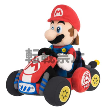 「マリオカート ワールド」より「マリオ」「ヨッシー」「キノピオ」のぬいぐるみ3種が登場！12月3日から予約受付開始