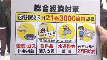 賛否分かれる…“子育て1人2万円給付”　「ありがたい」「継続的に給付を」「不公平感がある」「給付は一時しのぎ」　高市政権の経済政策