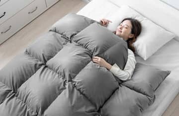 寒い冬も清潔で快適！ タンスのゲンから「洗える羽毛布団」