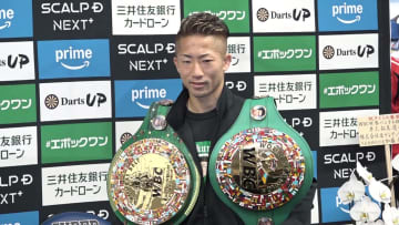 「『一発蹴ってもいいですか？』と(笑)」ボクシング・井上拓真が明かす那須川天心とのやり取り　激闘終えて互いにリスペクト示す