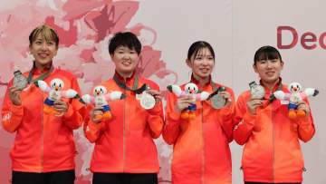 女子日本代表は2大会連続の銀メダル獲得「笑顔で明るいチームだった」＜卓球・デフリンピック2025＞
