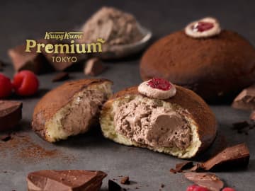 冬限定の特別な味わい…クリスピー・クリーム・ドーナツから、たっぷりチョコホイップの贅沢ふわふわドーナツが登場！